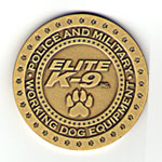 Elite K-9 Challenge Coin