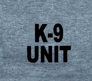 Gray K-9 Unit T-Shirt