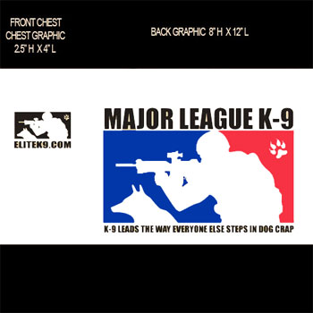 Major League K-9 White T-shirt