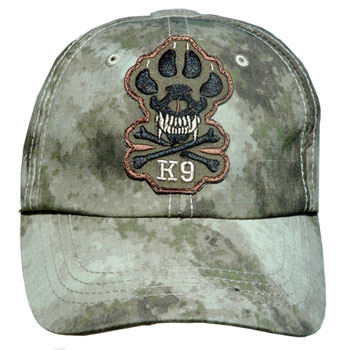 Tactical Cap with K-9 Paw Patch