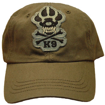 Tactical Cap with K-9 Paw Patch