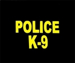 Black with Gold Police K-9 T-Shirt