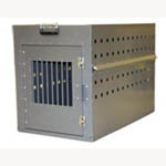 Military Working Dog Crate - XL Gray