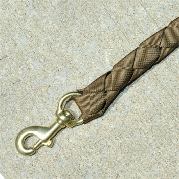 Woven Nylon leash - Coyote