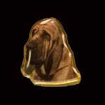 Bloodhound Pin - Color
