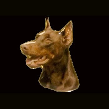 Doberman Large Pin - Color