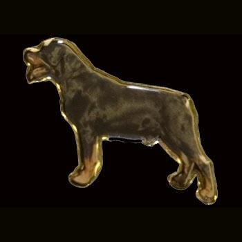 Rottweiler Body Pin - Color