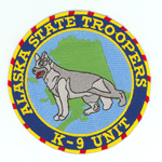 Alaska State Troopers K-9 Unit Patch