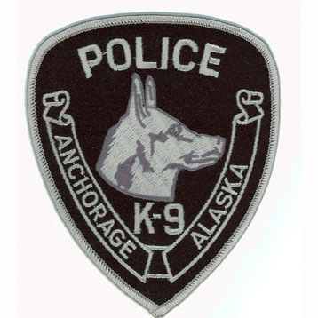 Anchorage, Alaska Police K-9 Unit Patch