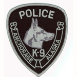 Anchorage, Alaska Police K-9 Unit Patch