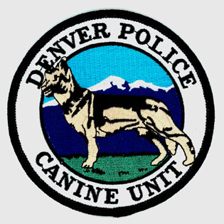 Denver Police Canine Unit Patch