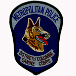 District of Columbia Metropolitan Police Canine Corps Patch