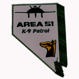Area 51 K-9 Patrol Patch