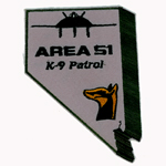 Area 51 K-9 Patrol Patch