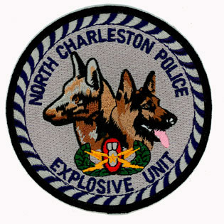 North Charleston Police Explosive Unit Patch