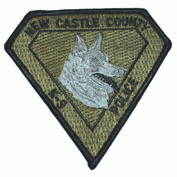 New Castle County Police K-9 Patch