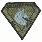 New Castle County Police K-9 Patch