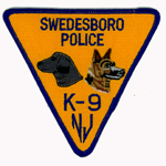 Swedesboro, NJ Police K-9 Patch