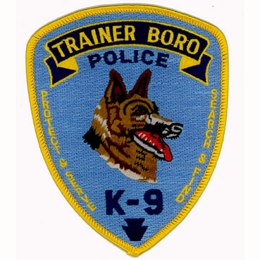 Trainer Boro Police K-9 Patch