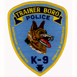 Trainer Boro Police K-9 Patch