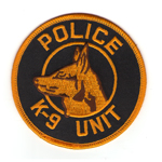 Police K-9 Patch