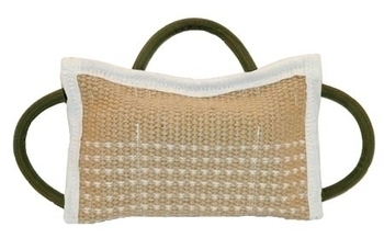 jute bite pillow elite k 9