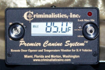Criminalistics Inc Premier Canine System for Dodge Charger