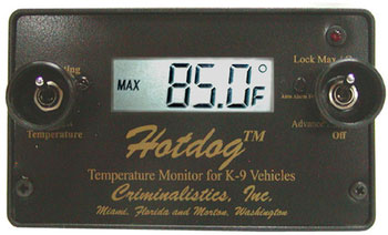 Criminalistics Inc Hotdog Temperature Alert System