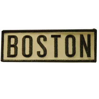 Boston - Silver Background