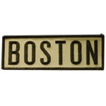 Boston - Silver Background