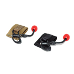 Bungee leash belt holder