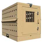 Military Working Dog Crate - Large Collapsible - Tan