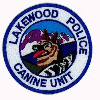 Lakewood Police Canine Unit Patch