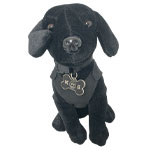 Hero Dog - Black Lab - Plush Toy