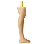 Synthetic Rubber Training Leg with handle