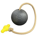 Monster K9 Flash Reward Ball with Rope and T-handle