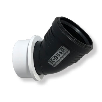 K9 BSD Ball Dropper 4 Adapter with Elbow for Wall Kit