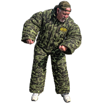 Elite K-9 Woodland Camo Bite Suit