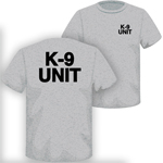 Gray K-9 Unit T-Shirt