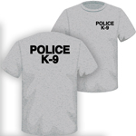 Gray Police K-9 T-Shirt
