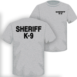 Gray Sheriff K-9 T-Shirt