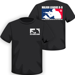 Major League K-9 Black T-Shirt