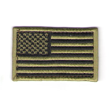 Tan American Flag Patch