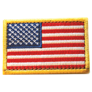 JULIUS K9 Velcro Flag Patch SMALL – CANIS CALLIDUS Quality Dog