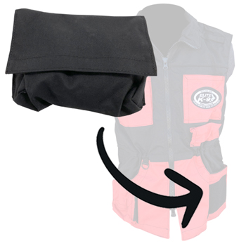 Black Pouch for Training Vest