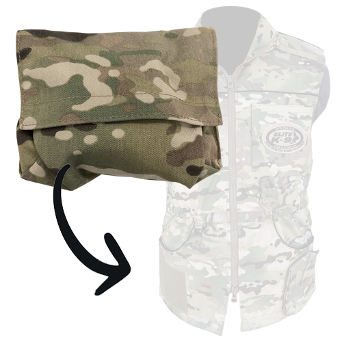 Multicam Pouch for Training Vest