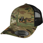 Multi-Cam Malinois Trucker Hat