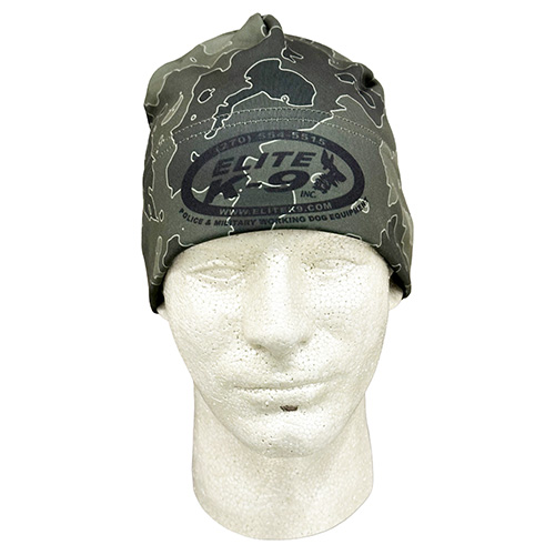 Elite K-9 Green Topographic Camo Beanie