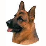 German Shepherd Head Vinyl Decal