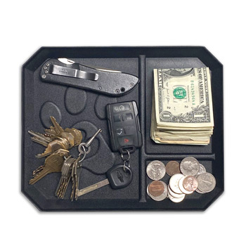 Pocket Dump Tray with Molded in K-9 Paw Print